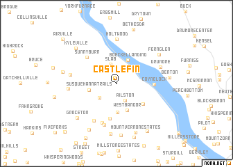 map of Castle Fin