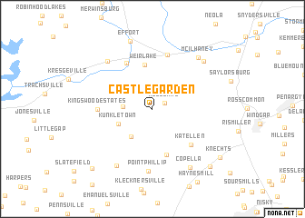 map of Castle Garden