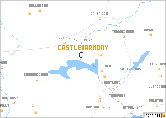 map of Castle Harmony