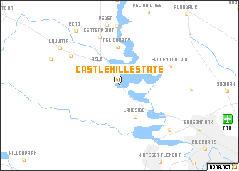 map of Castle Hill Estate