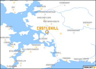 map of Castlehill