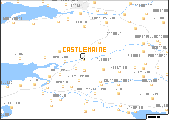 map of Castlemaine