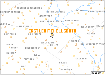 map of Castlemitchell South