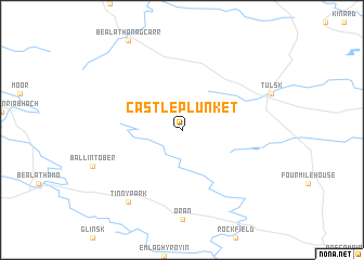 map of Castleplunket