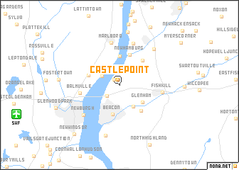 map of Castle Point