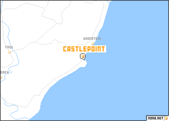 map of Castlepoint