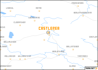 map of Castlerea