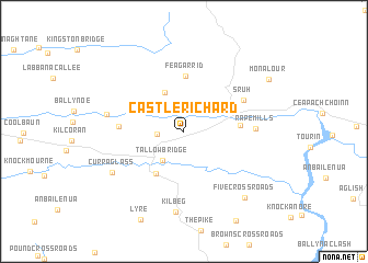 map of Castlerichard