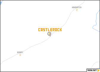 map of Castle Rock