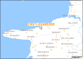 map of Castleshannon