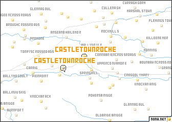 map of Castletownroche