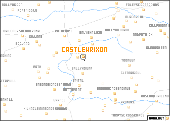 map of Castle Wrixon