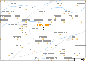 map of Caston