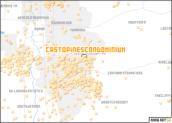 map of Casto Pines Condominium