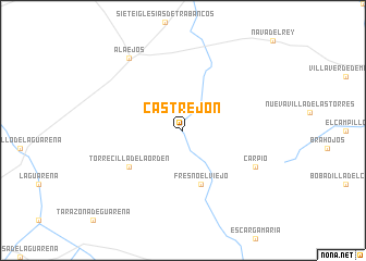 map of Castrejón