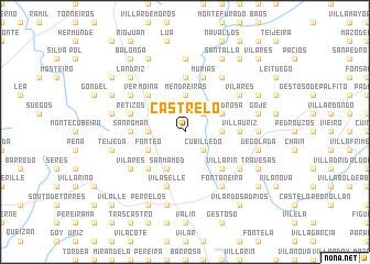 map of Castrelo