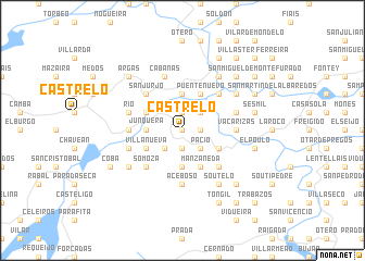 map of Castrelo