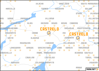 map of Castrelo