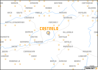 map of Castrelo