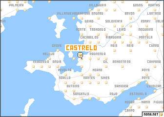 map of Castrelo