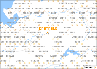 map of Castrelo