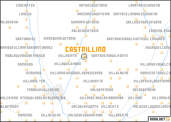 map of Castrillino