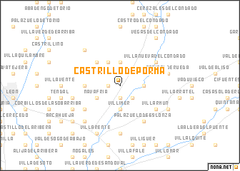 map of Castrillo de Porma