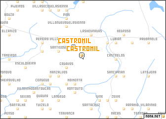 map of Castromil