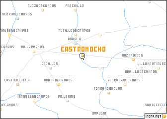 map of Castromocho