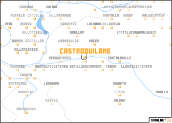 map of Castroquilame