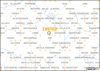 map of Castro