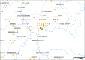 map of Castro