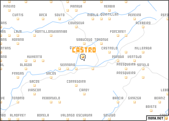 map of Castro