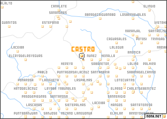 map of Castro