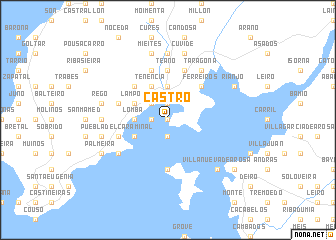 map of Castro