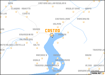 map of Castro