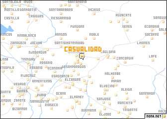 map of Casualidad