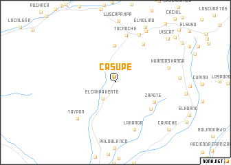 map of Casupe