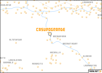 map of Casupo Grande