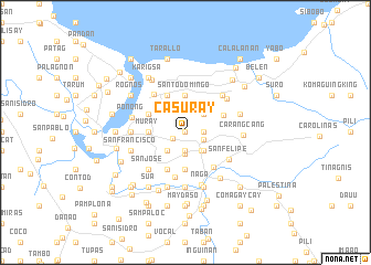 map of Casuray