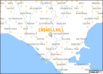 map of Caswell Hill