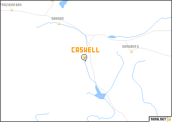 map of Caswell