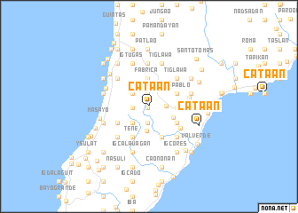 map of Cata-an