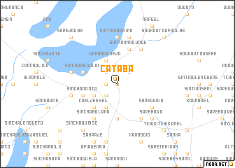 map of Catabá