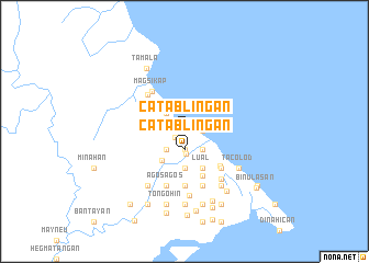 map of Catabliñgan