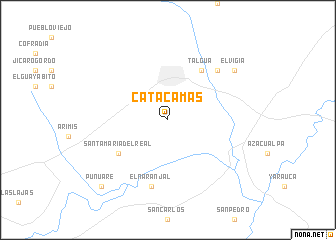 map of Catacamas