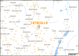 map of Catacollo