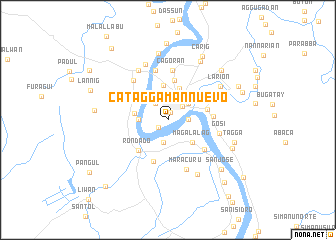 map of Cataggaman Nuevo