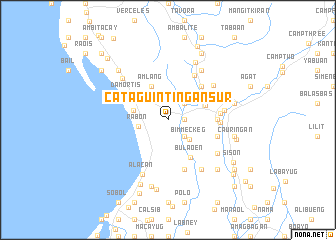 map of Cataguintingan Sur