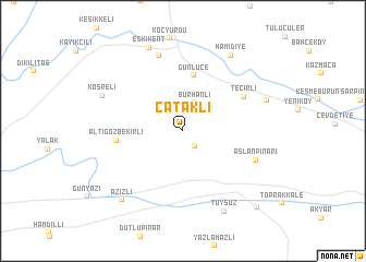 map of Çataklı